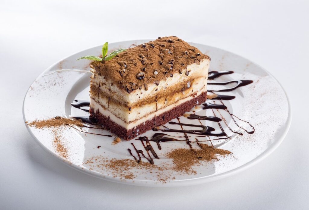 food with many layers