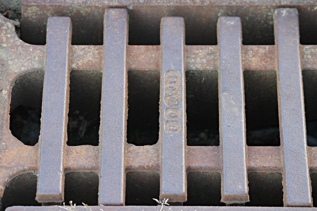 subsurface drainage system for gardens