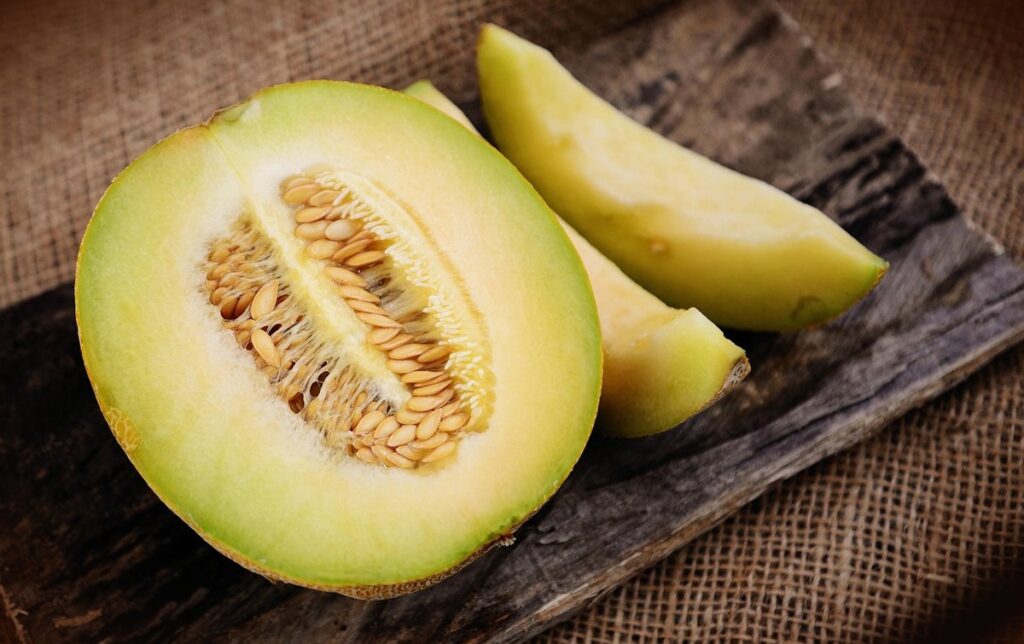 Honeydew melon ripeness