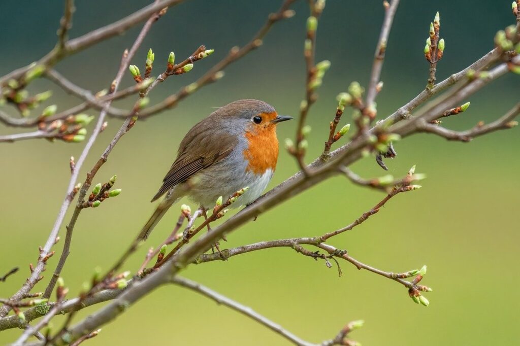 robin bird house