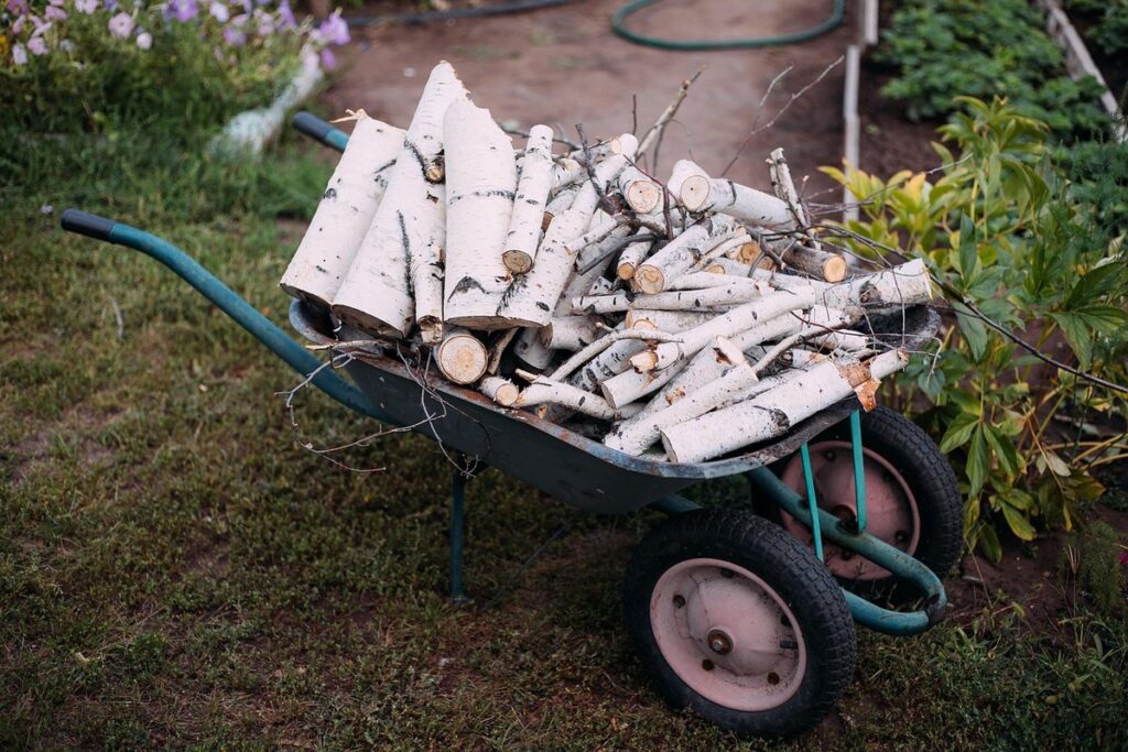 wheelbarrow gardening