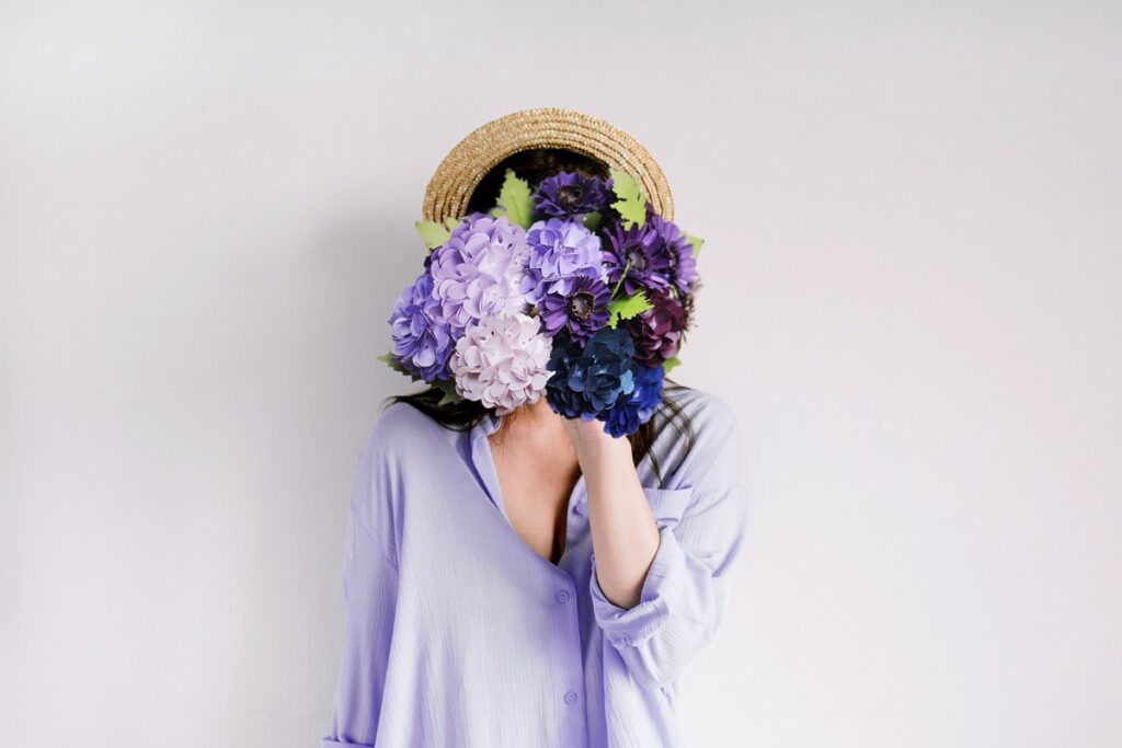 crafting with wildflower tissue paper for garden themes