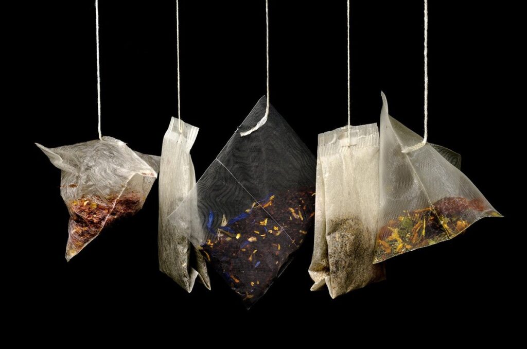 composting tea bags