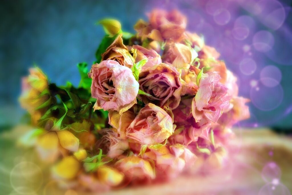 how to dry rose bouquet